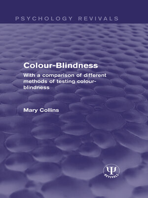 cover image of Colour-Blindness